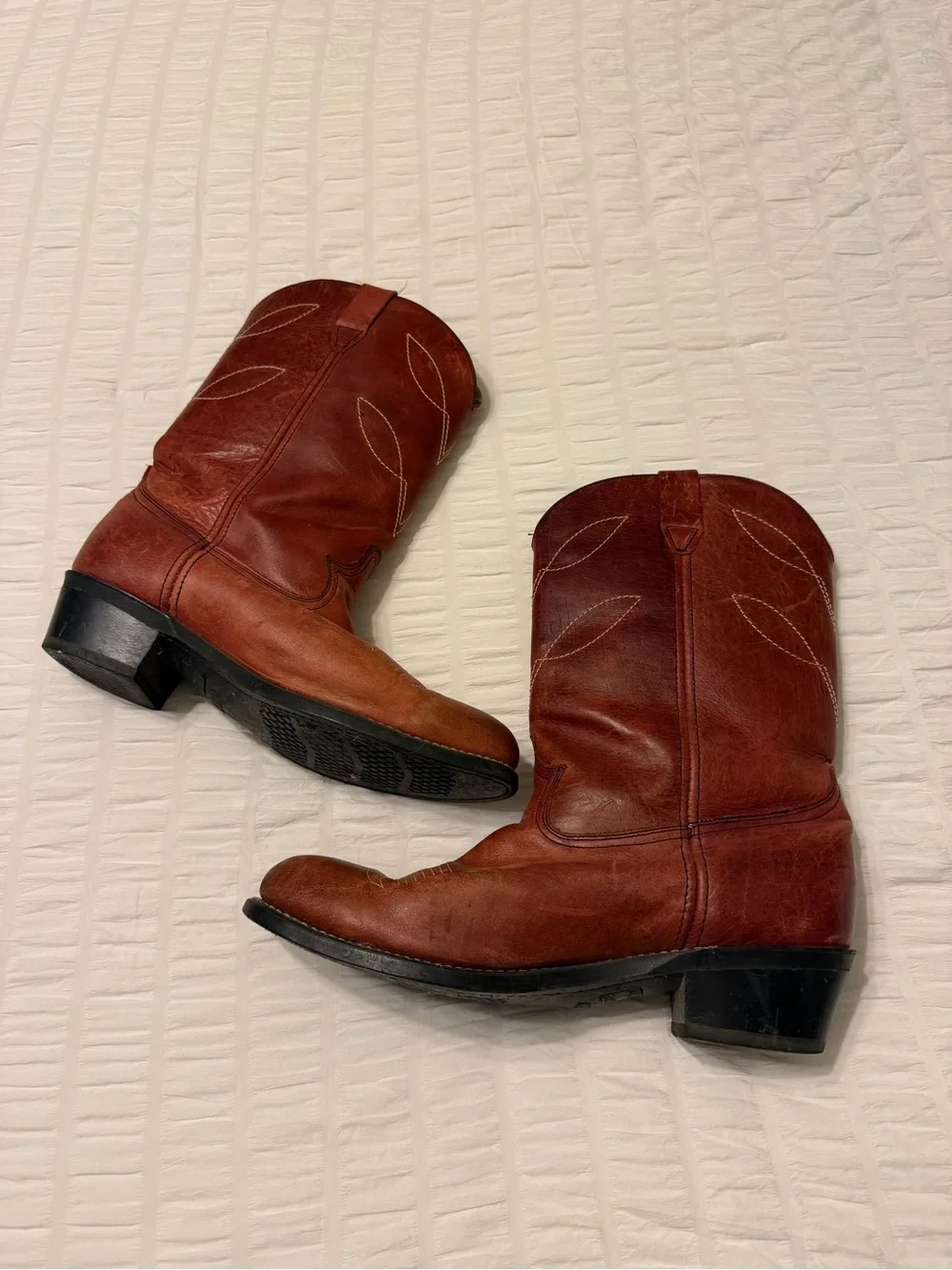Vulcan Real Leather Men’s Size 12 Cowboy boots